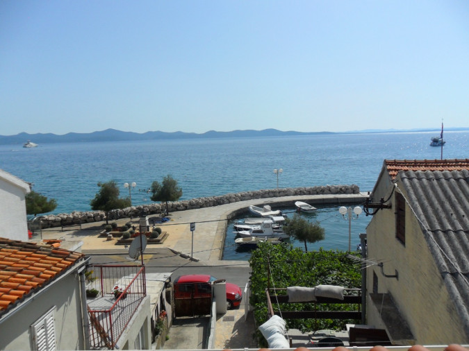 Studio na mirnoj lokaciji, preko puta mora, s prekrasnim pogledom, Apartmani Milin uz more Zadar - Diklo Zadar