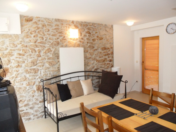 Studio na mirnoj lokaciji, preko puta mora, s prekrasnim pogledom, Apartmani Milin uz more Zadar - Diklo Zadar