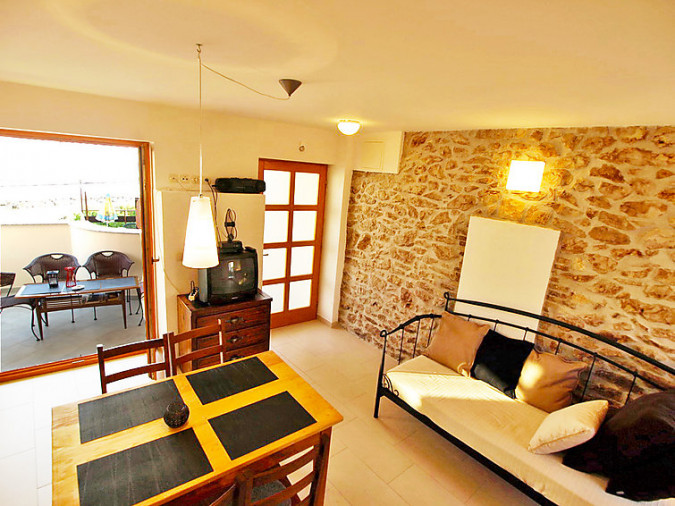 Studio na mirnoj lokaciji, preko puta mora, s prekrasnim pogledom, Apartmani Milin uz more Zadar - Diklo Zadar