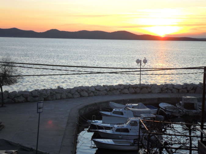 Hitchcock and the Zadar Sunset, Apartments Milin by the sea Zadar - Diklo, Croatia Zadar